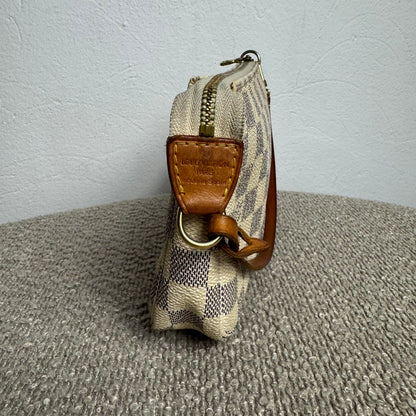 Louis Vuitton Pochette Accessoires Damier Azur Canvas