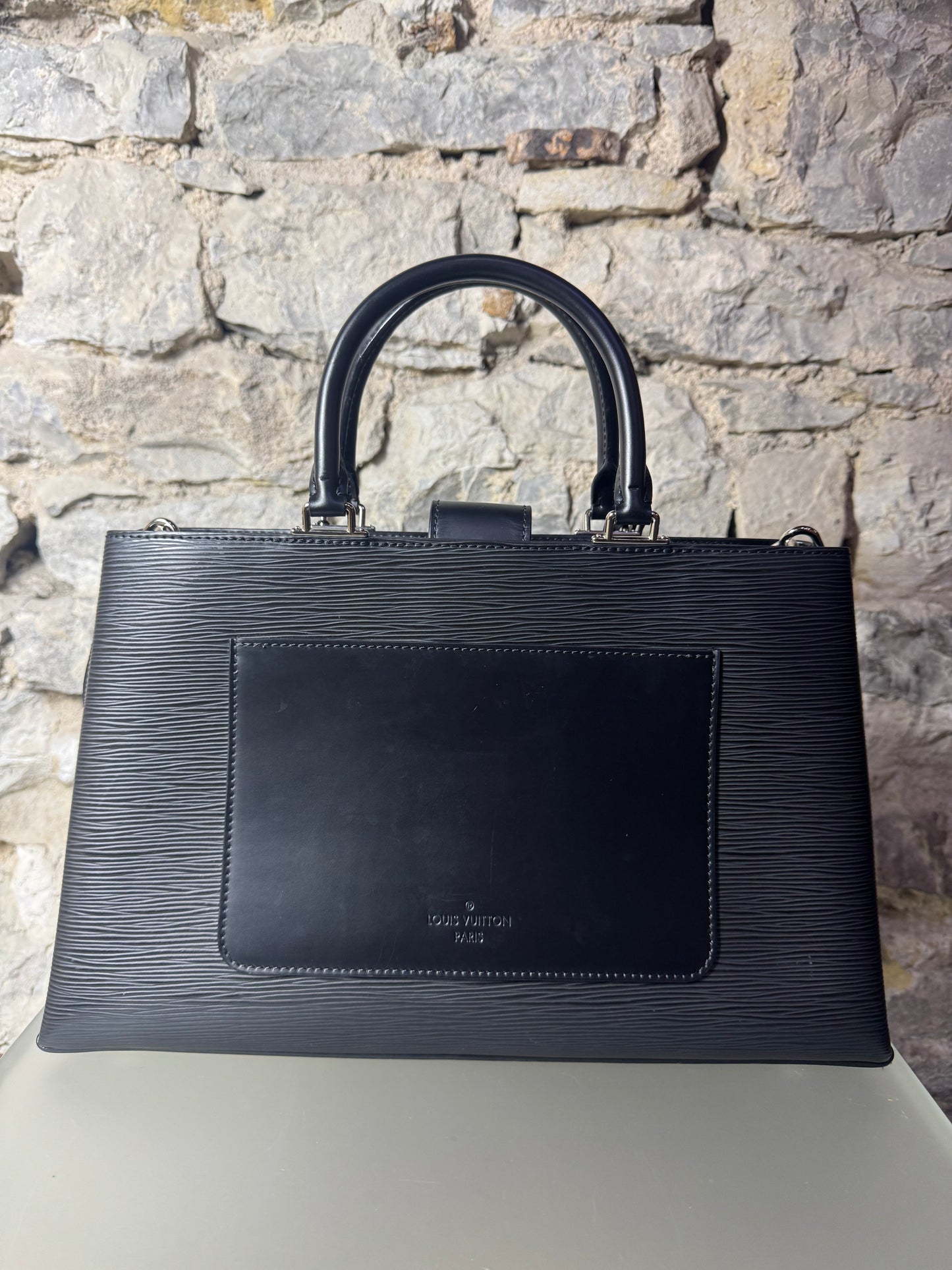 Louis Vuitton Kleber MM – Epi Leder schwarz