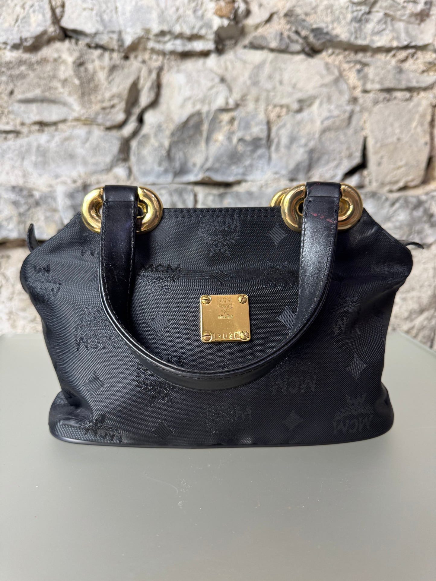 MCM Mini Handtasche – Schwarz