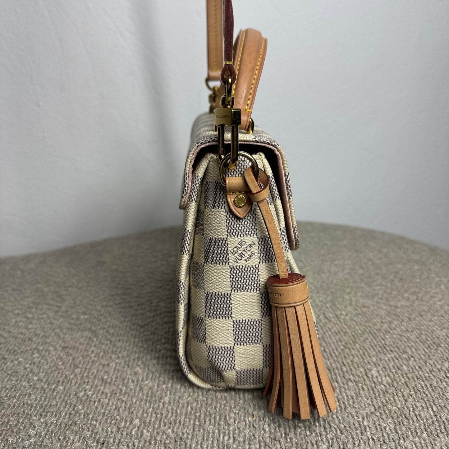 Louis Vuitton Damier Azur Croisette Satchel-Tasche