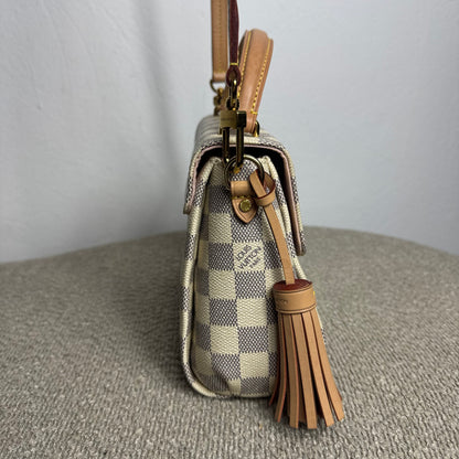 Louis Vuitton Damier Azur Croisette Satchel-Tasche