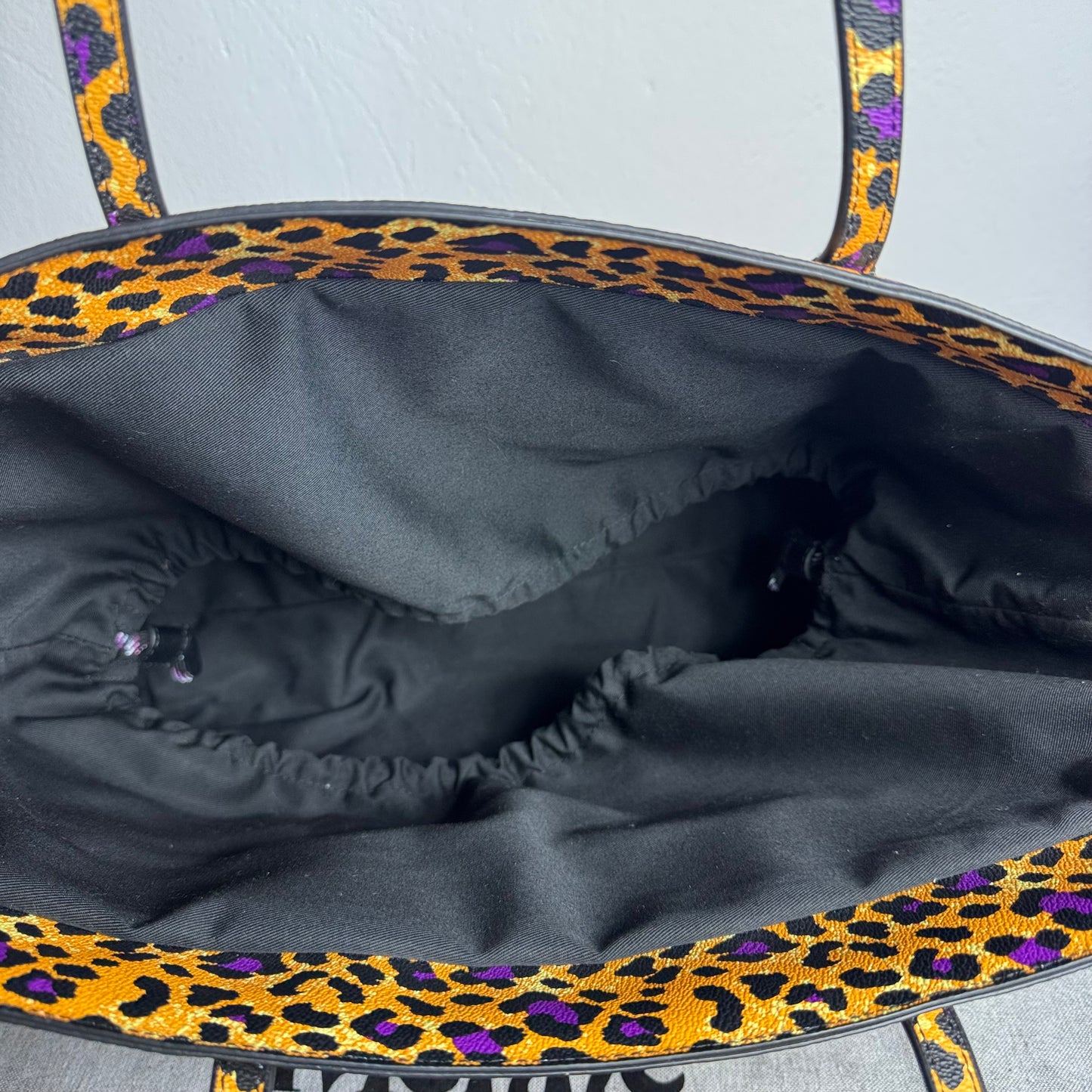 Vivienne Westwood Shopper Leo Print Vegan Leather