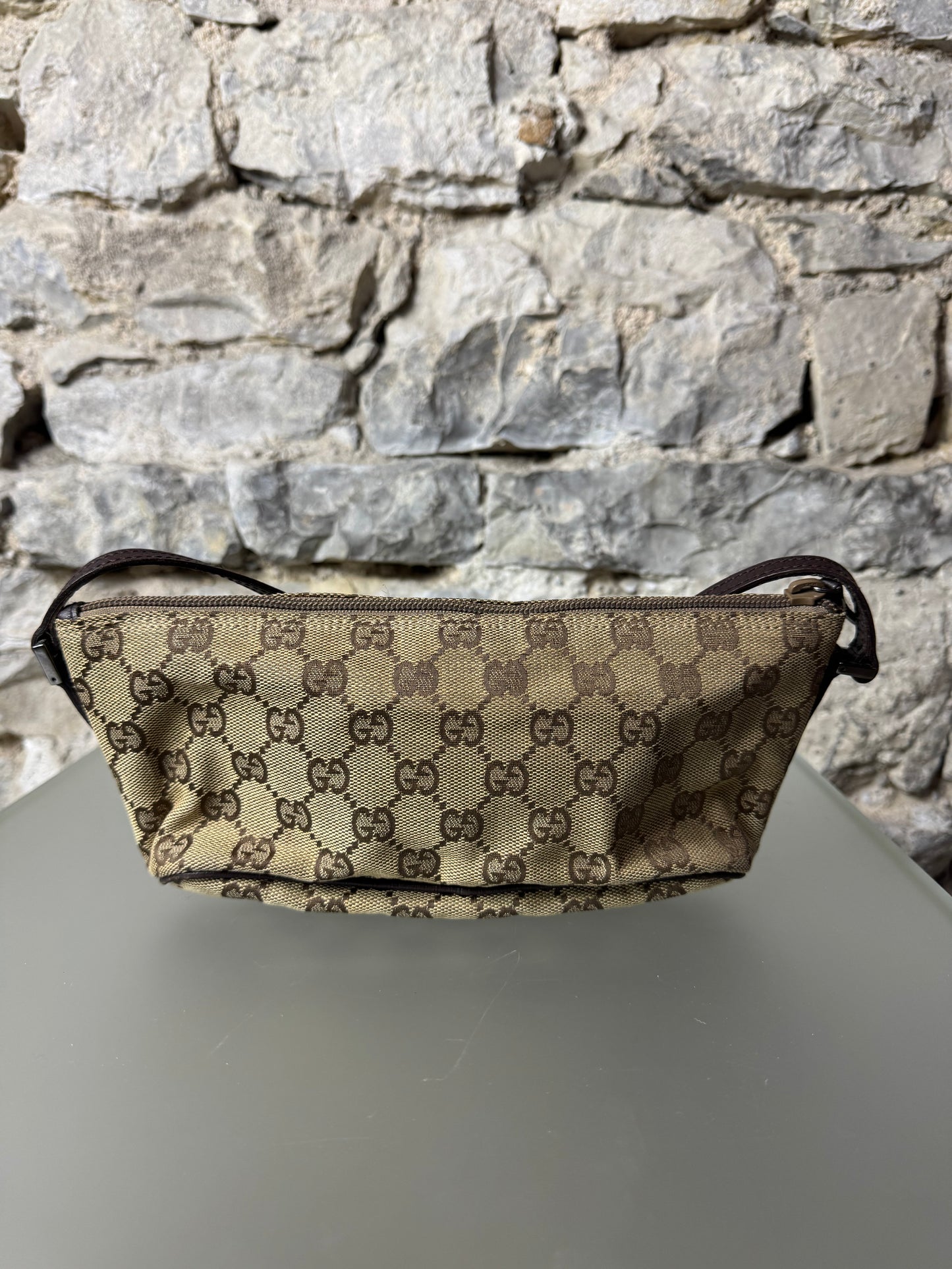 Gucci Boat Pochette GG Canvas 07198