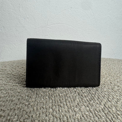 PRADA Nylon Schlüssel-Etui 6-fach Schwarz Saffiano