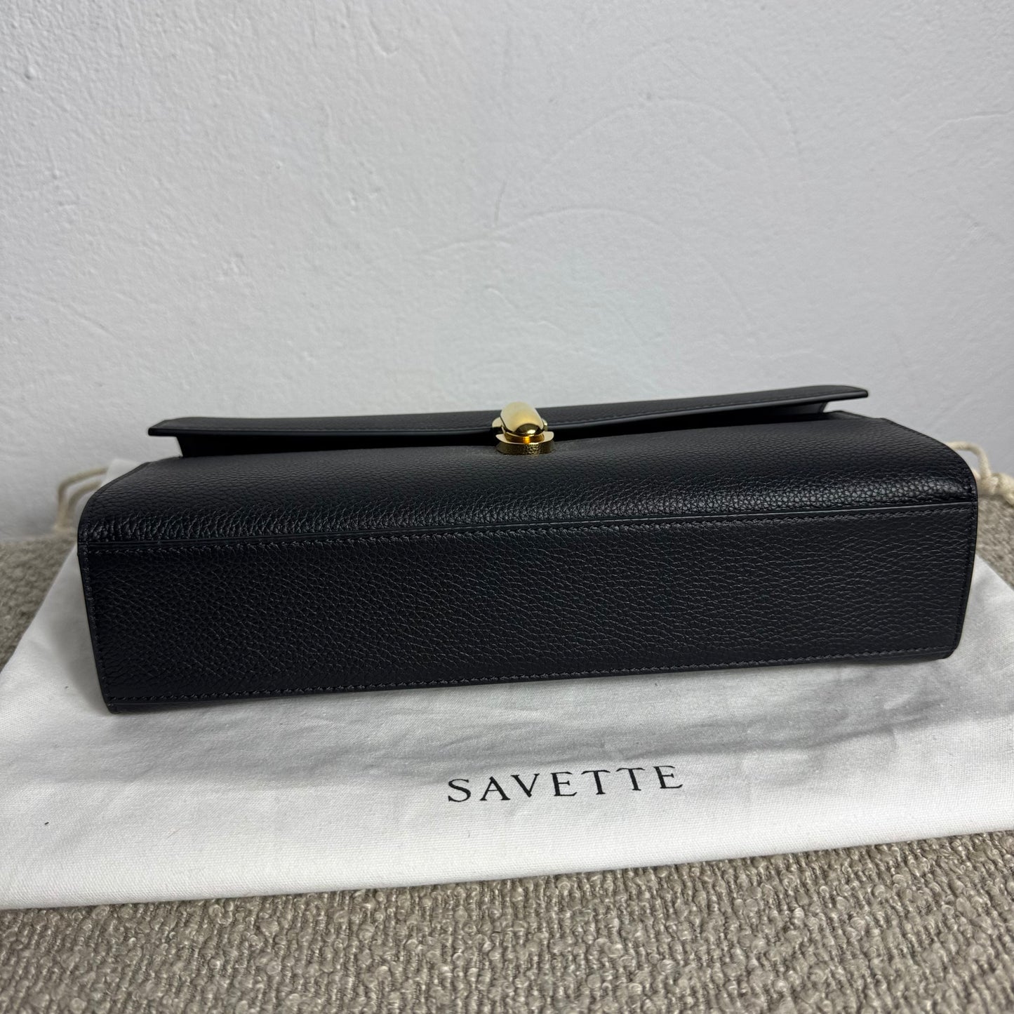 Savette "Symmetry Slim" Pochette Schwarz