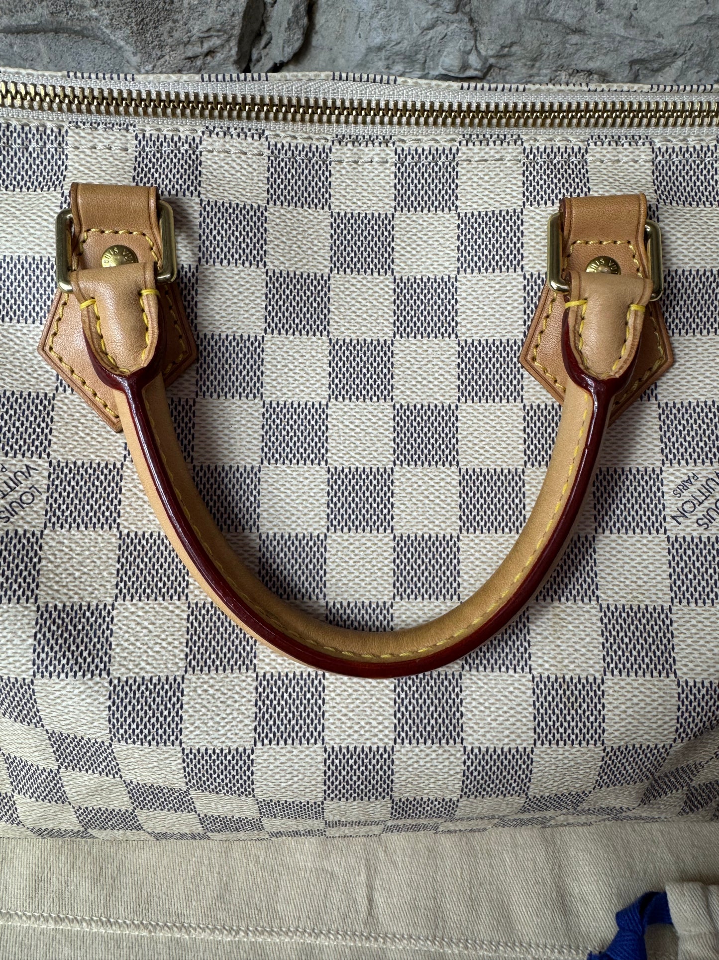 Louis Vuitton Speedy 30 - Azur Damier