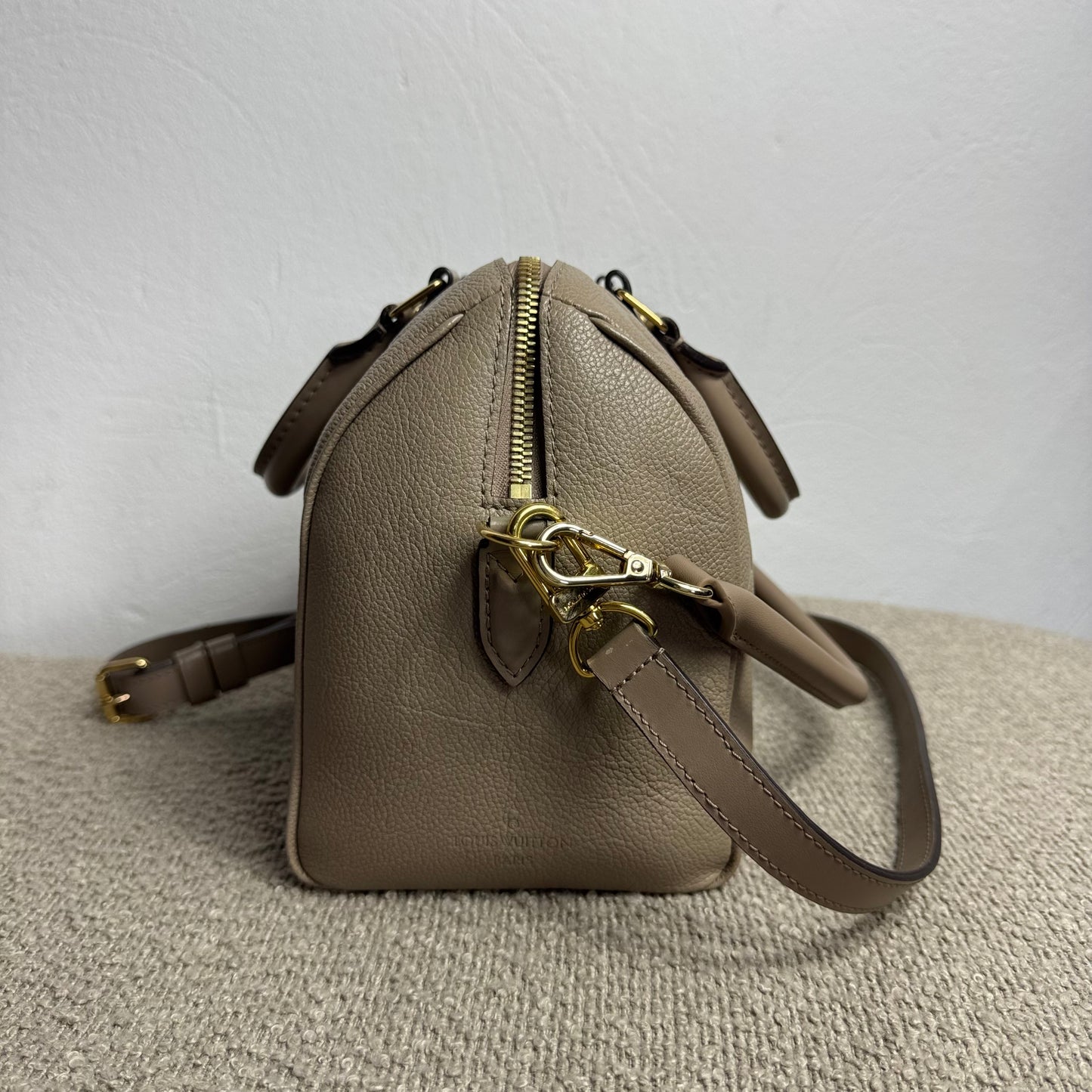 Louis Vuitton Speedy 25 Empreinte Leder Taupe