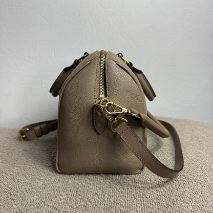 Louis Vuitton Speedy 25 Empreinte Leder Taupe