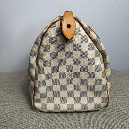 Louis Vuitton Speedy 30 Damier Azur Canvas