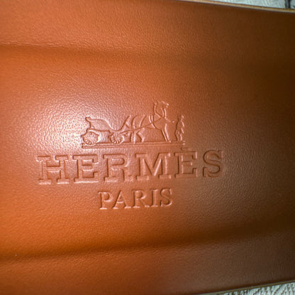 Hermès Oran Sandalen – Braun – Gr. 38,5