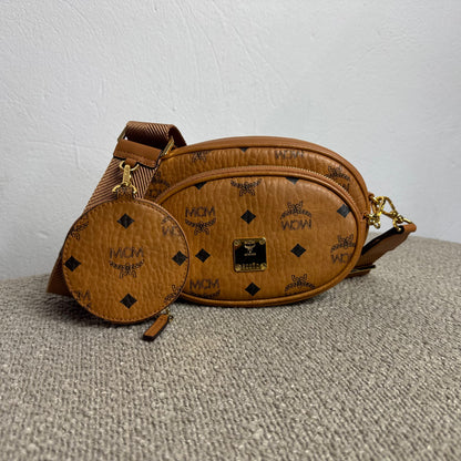MCM Multi Pochette Crossbody Tasche 3-in-1 – Monogram Visetos