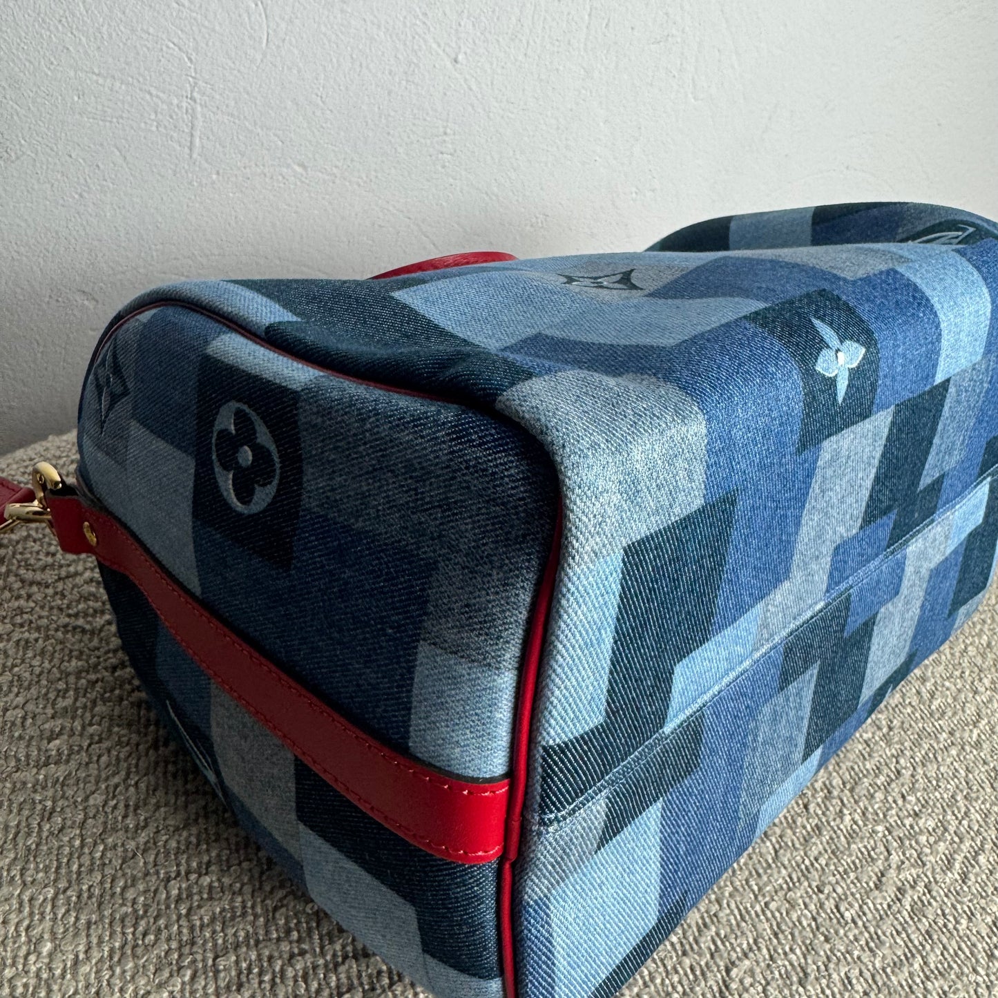 Louis Vuitton Speedy Bandoulière 30 – Monogram Denim Patchwork