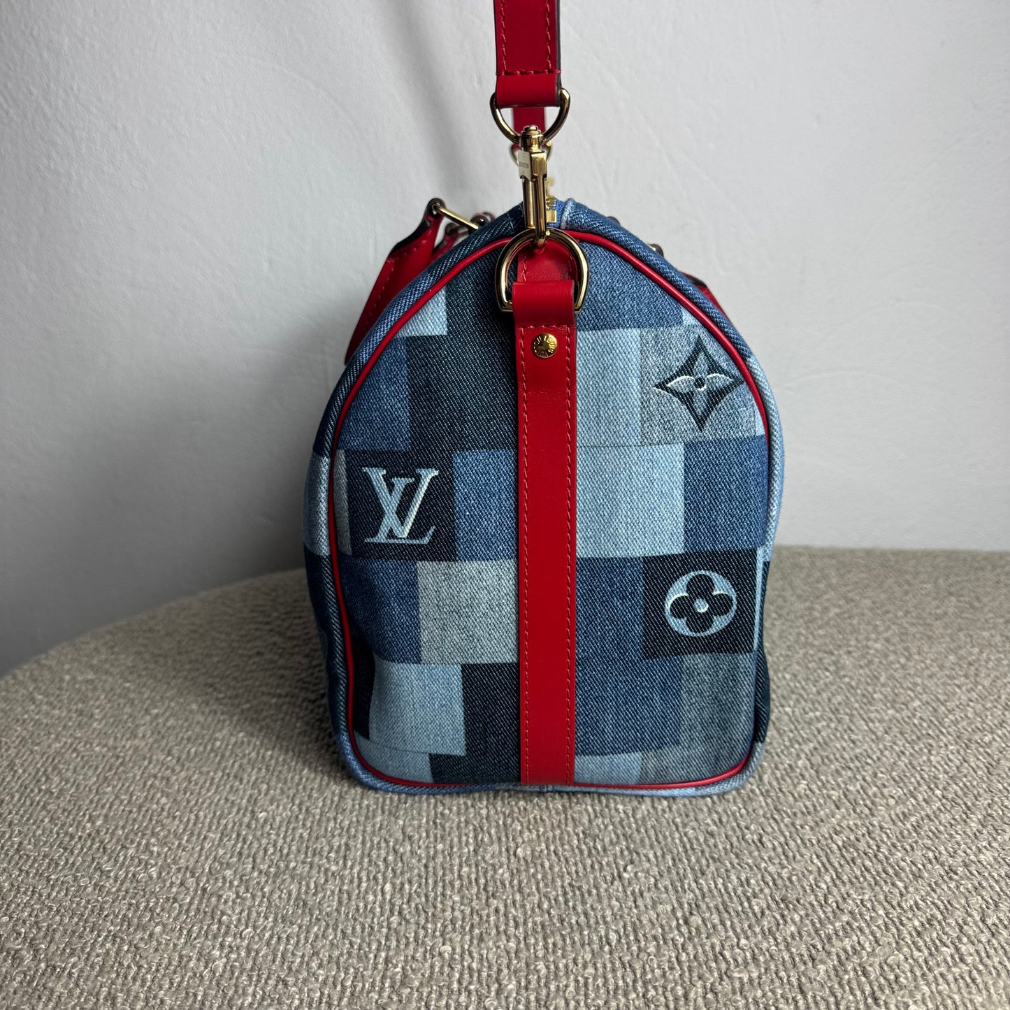 Louis Vuitton Speedy Bandoulière 30 – Monogram Denim Patchwork