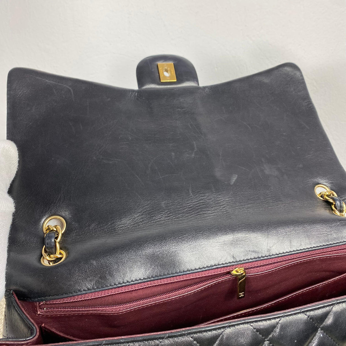 Chanel Timeless Single Flap Jumbo – Schwarz