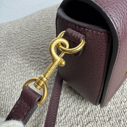 Mulberry Small Darley Satchel – Bordeaux