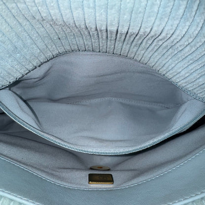 Chanel 19 Corduroy Flap Bag – Light Blue