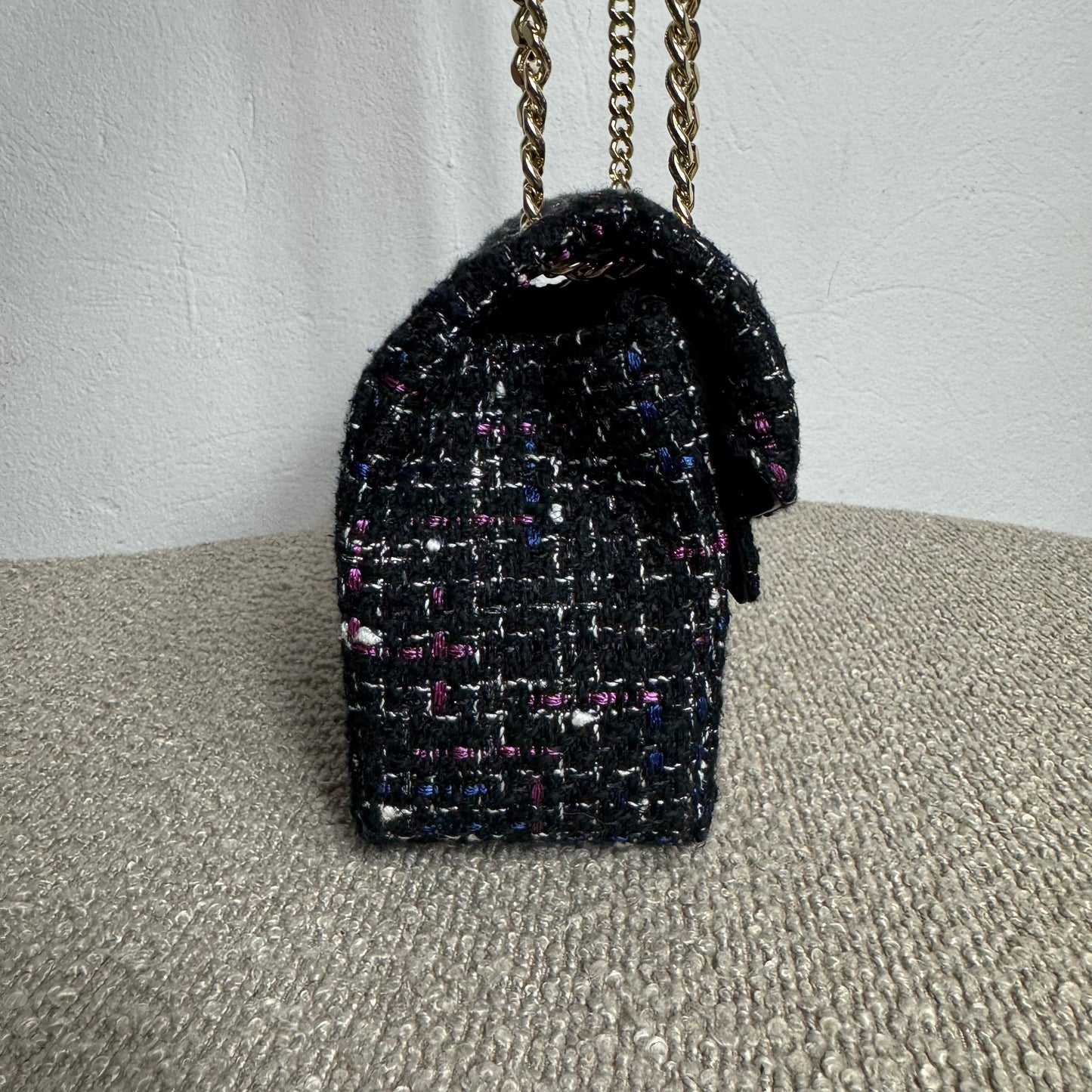 Sandro Paris „Yza“ Tweed Shoulder Bag