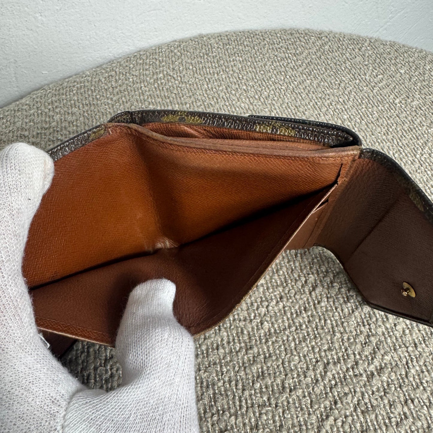 Louis Vuitton Monogram Geldbeutel Trifold