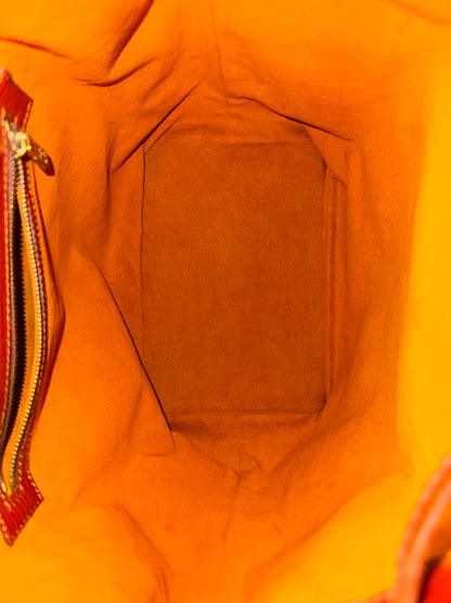 Louis Vuitton Noé Grande Epi Leder Braun – Vintage