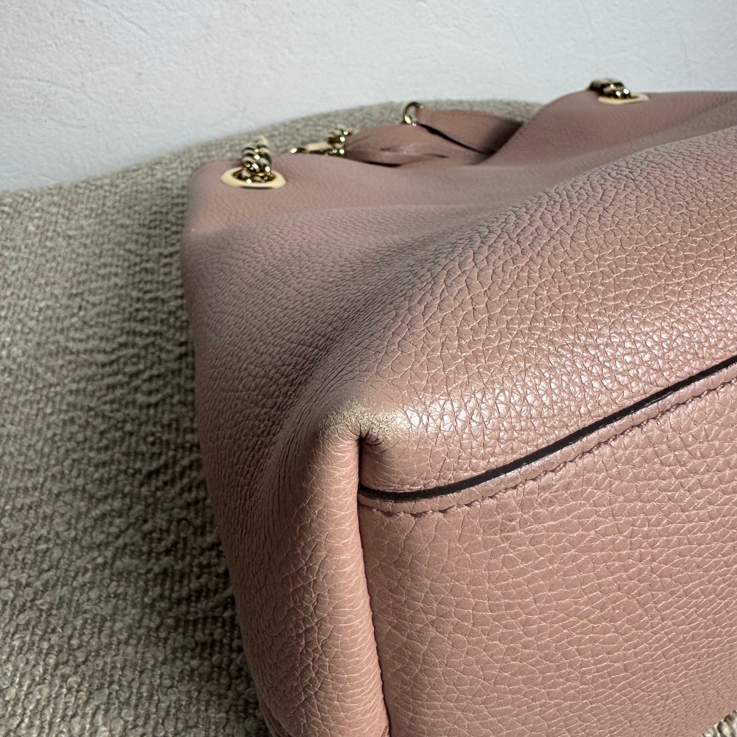 Gucci Soho Ledertasche Altrosa