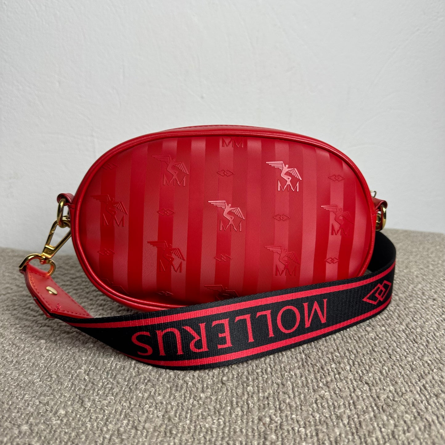 Maison Mollerus Gams Cherry Red Umhängetasche