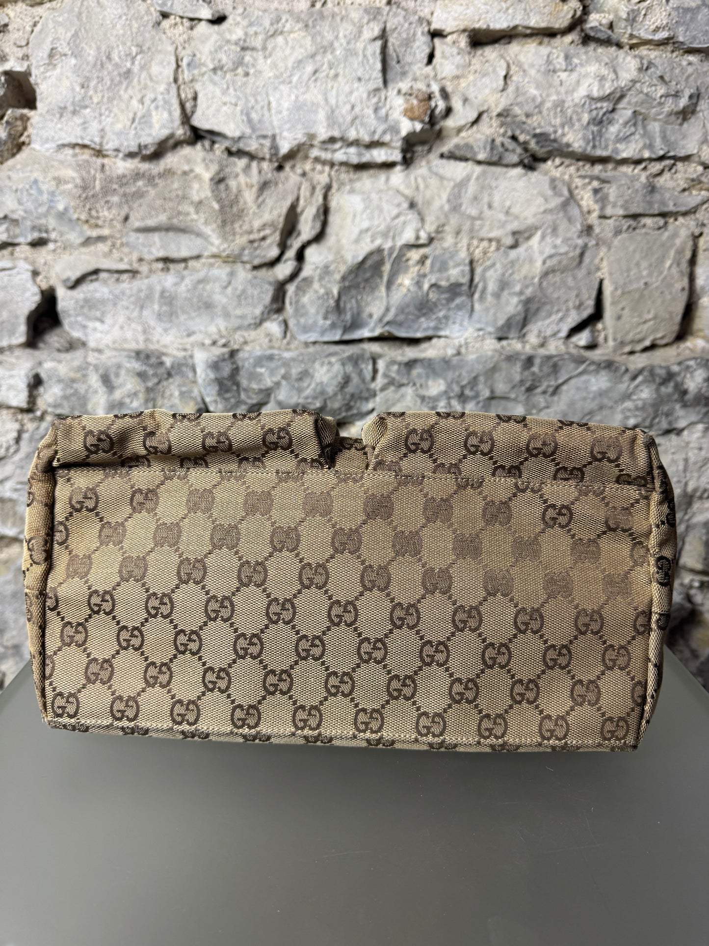 Gucci GG Canvas Hobo Bag 0013380 Beige