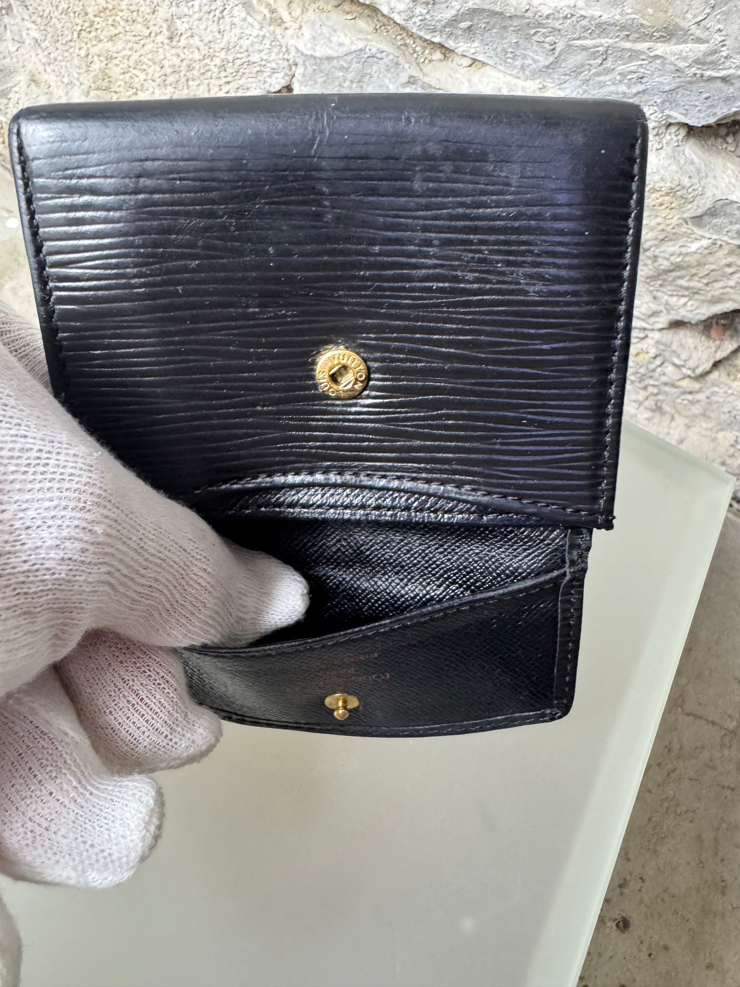 Louis Vuitton Epi Münz-Geldbörse