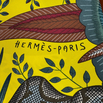Hermès Carré 90 Seidentuch „Flowers of South Africa“