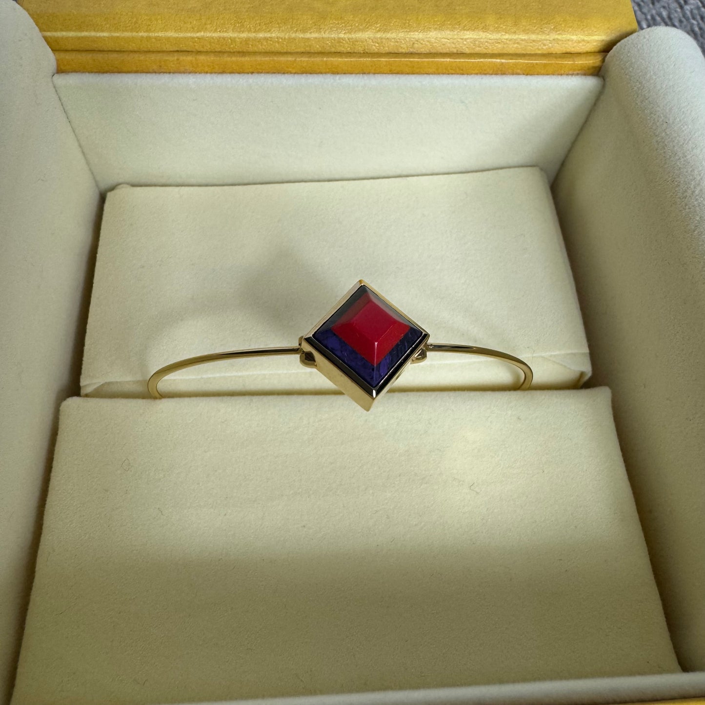 Fendi „Color Block“ Armreif Größe M
