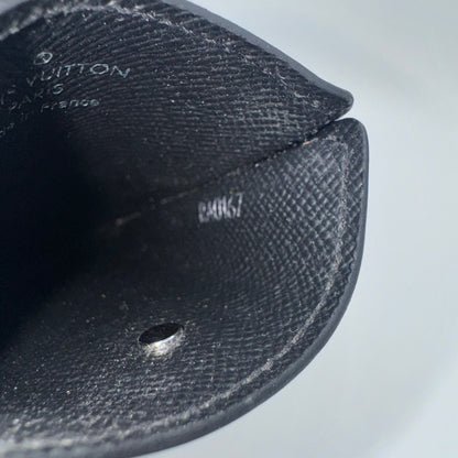 Louis Vuitton Kartenetui mit Geldclip – Epi Leder Schwarz
