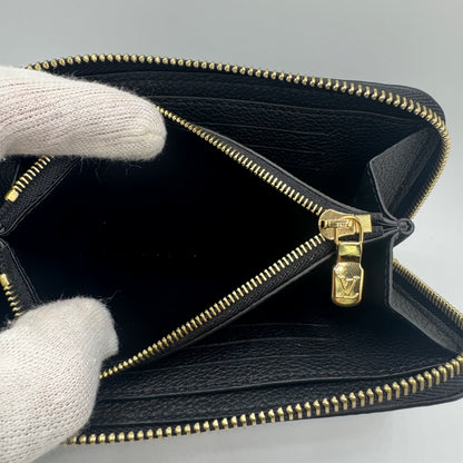 Louis Vuitton Margot Geldbörse Empreinte Leder Schwarz