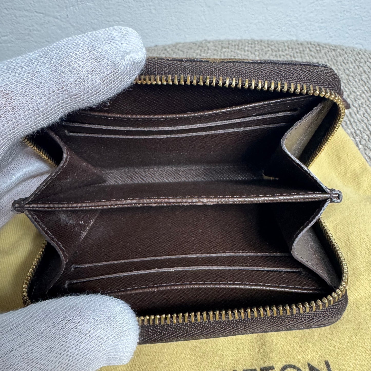 Louis Vuitton Zippy Coin Purse – Damier Ebene