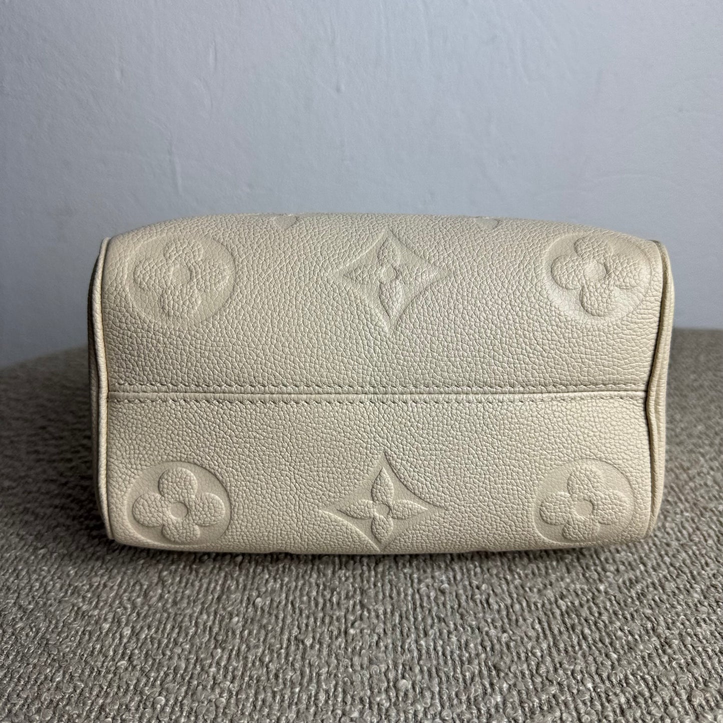 Louis Vuitton Speedy 20 Empreinte Beige mit Schulterriemen