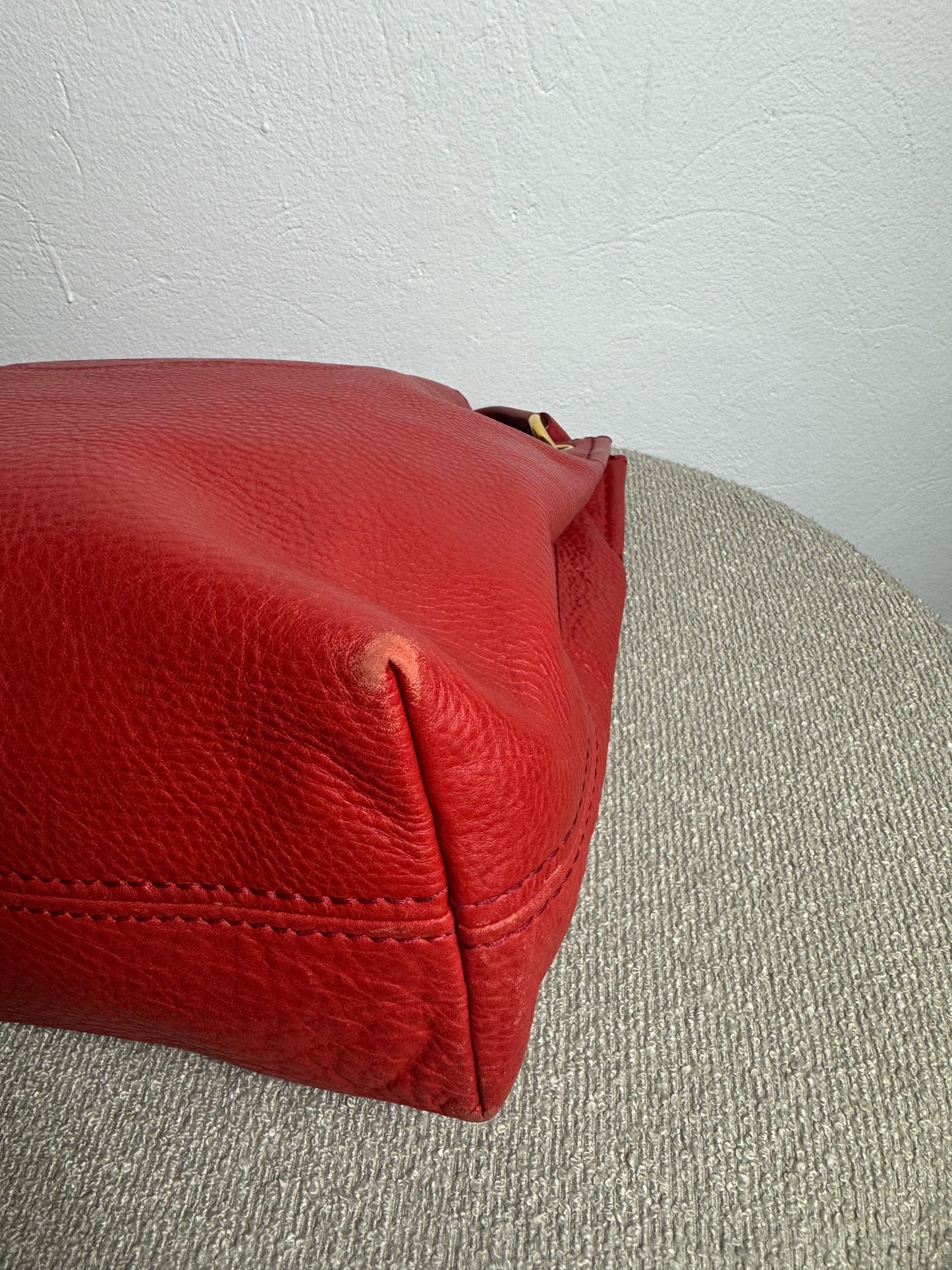 Prada Schultertasche – Leder Rot