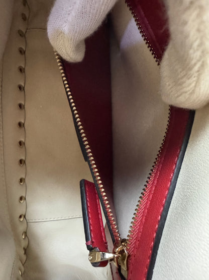 Valentino Garavani Rockstud Spike Bag Nappaleder Weiß
