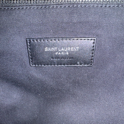 Saint Laurent Loulou Rucksack Matelassé-Leder Schwarz