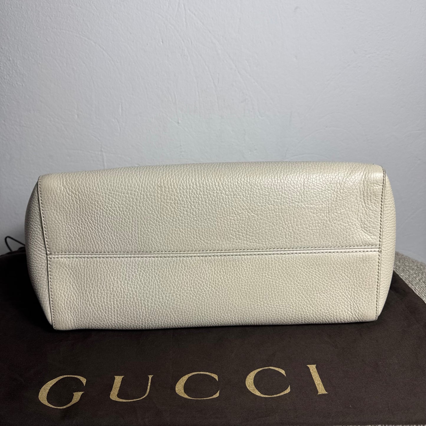 Gucci Swing Medium Tote Beige / Off-White