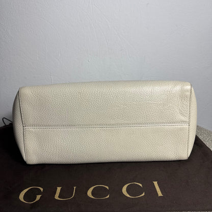 Gucci Swing Medium Tote Beige / Off-White