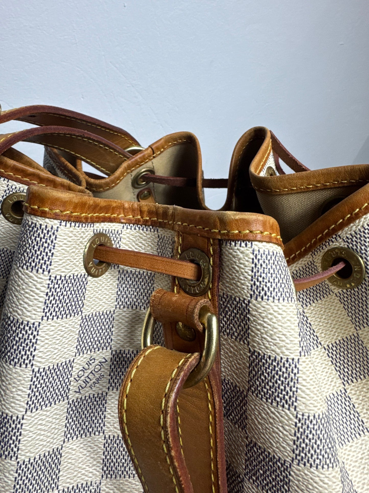 Louis Vuitton Sac Noé Grande – Damier Azur