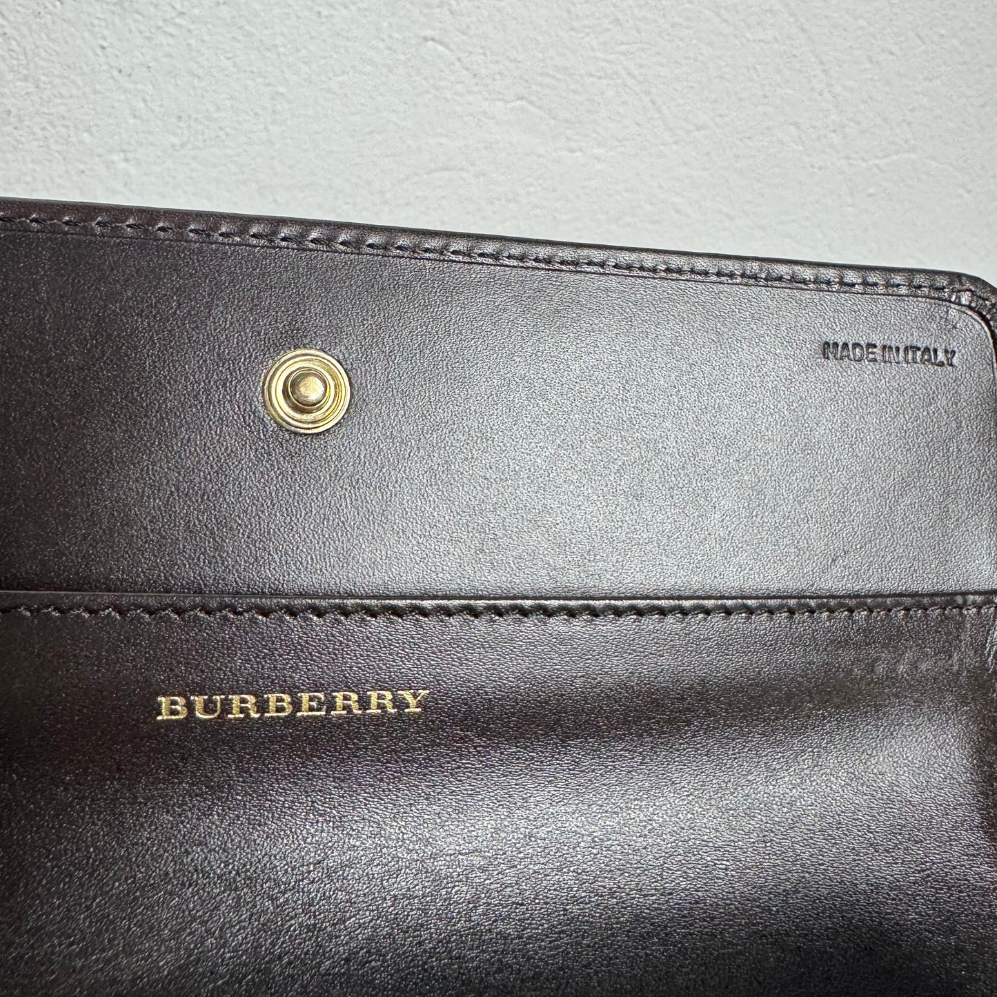 Burberry Nova Check Geldbeutel