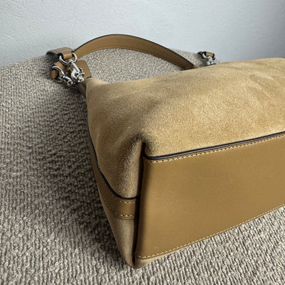 Coach Juliet Schultertasche Wildleder