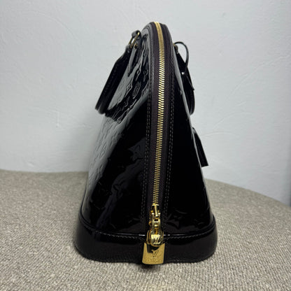 Louis Vuitton Alma MM – Vernis Bordeaux