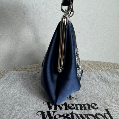 Vivienne Westwood Granny Frame Purse Blau