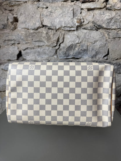 Louis Vuitton Speedy 30 Azur Damier