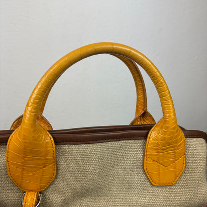 Dolce & Gabbana Milano Tote Bag mit Schulterriemen – Beige