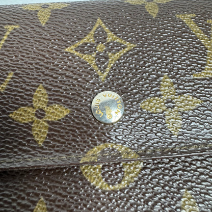Louis Vuitton Sarah Trifold Geldbeutel – Monogram Canvas (MI874, 1987)