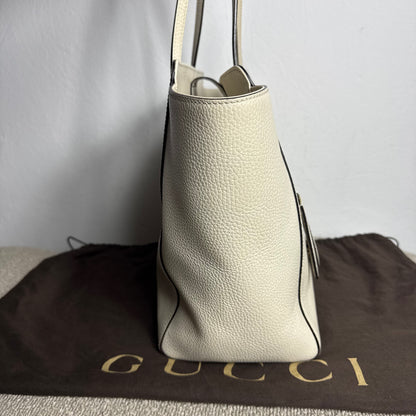 Gucci Swing Medium Tote Beige / Off-White