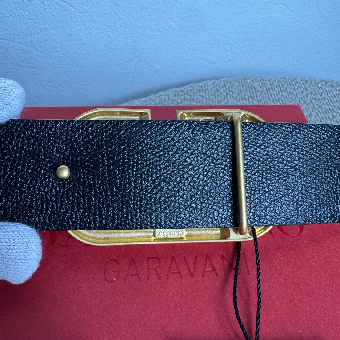 Valentino Garavani VLogo Signature Wendegürtel – Gr. 100/40