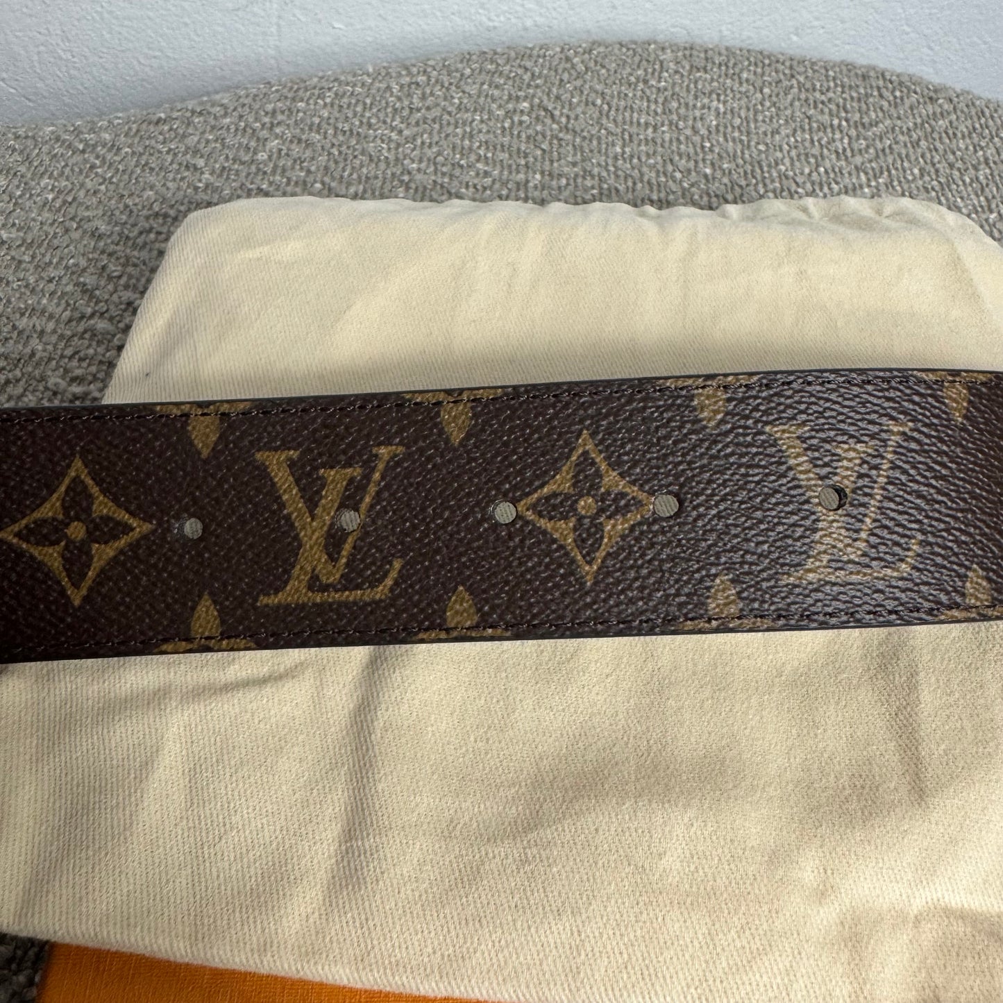 Louis Vuitton Initiales Wendegürtel 40 mm – Monogram / Schwarz