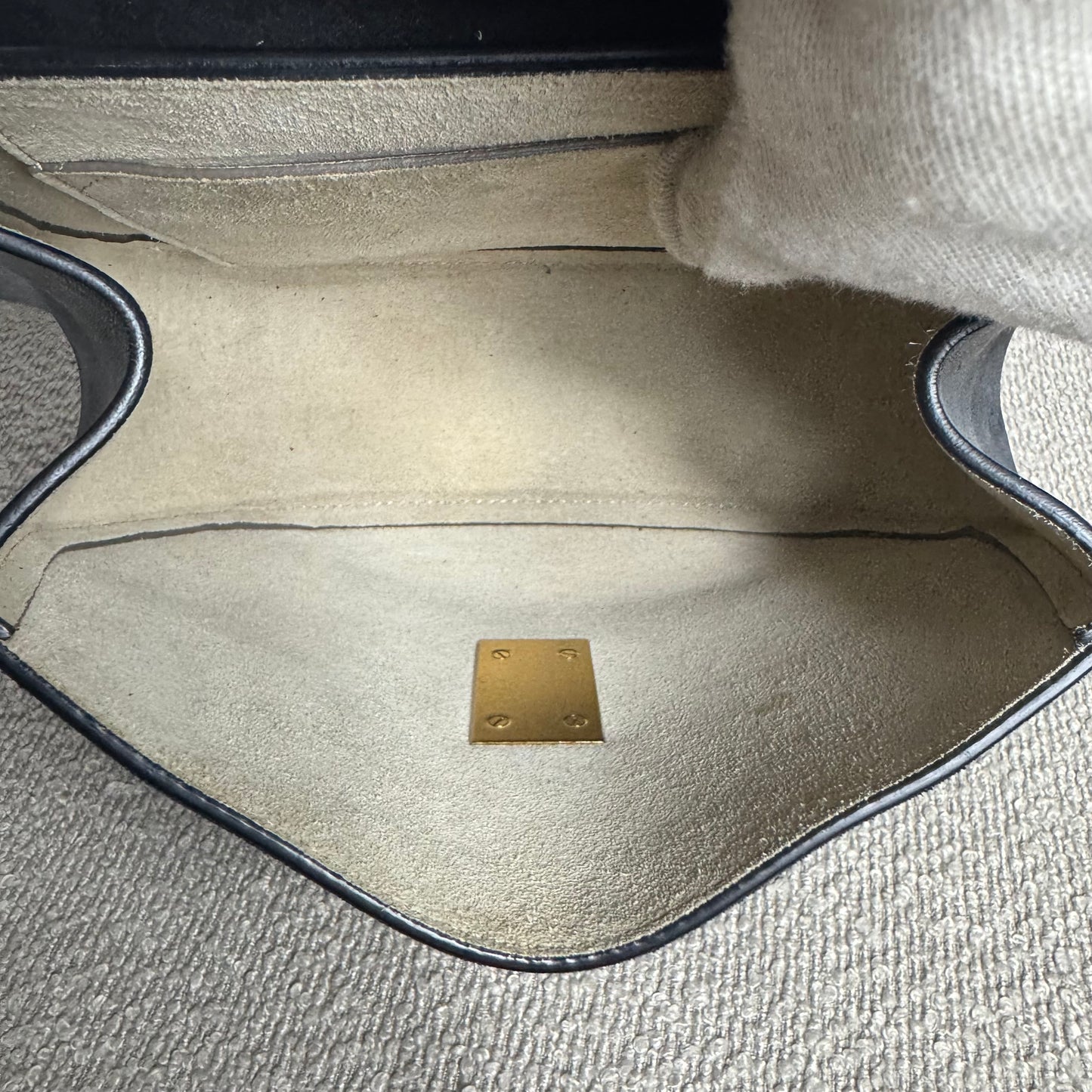 Sac porté épaule moyen Chloé Drew noir